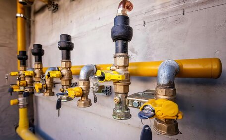 Turn Gas Supply Meter